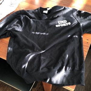 Black Undefeated Crew Neck Sweatshirt (Medium)